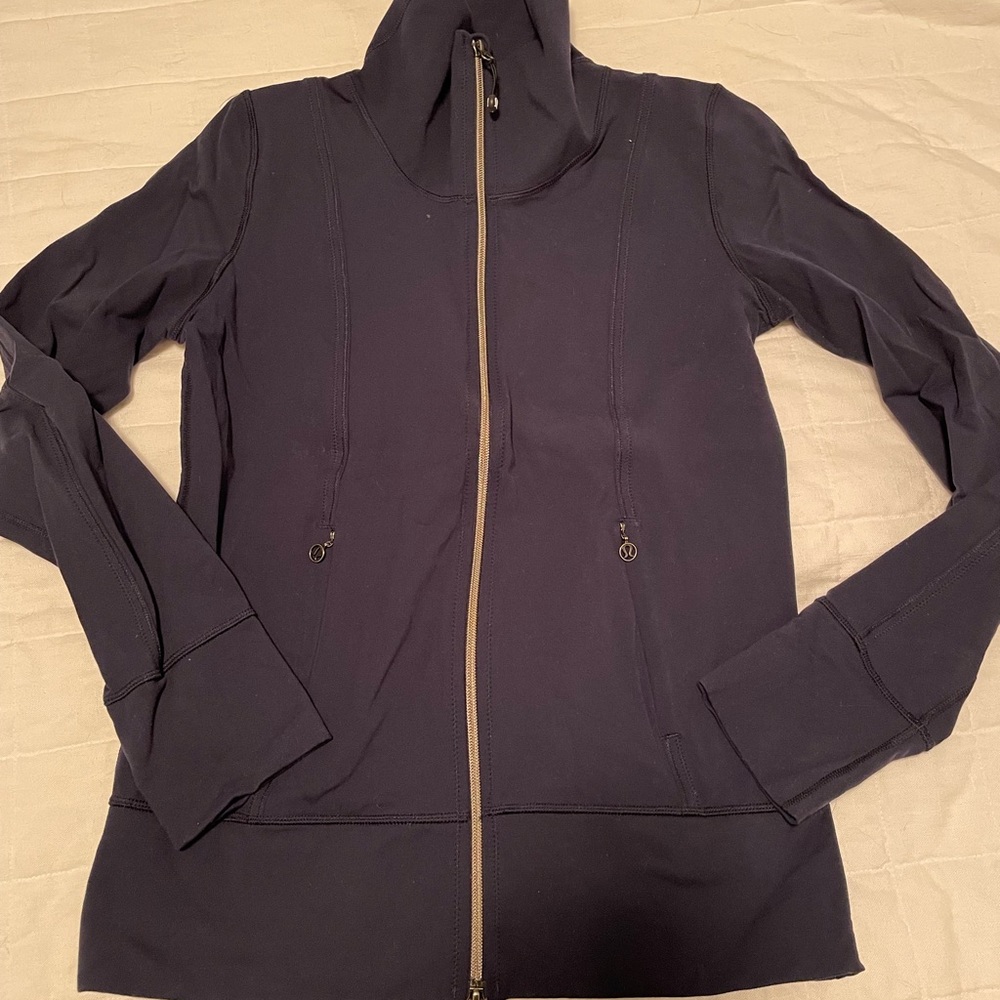Lululemon zip up- navy